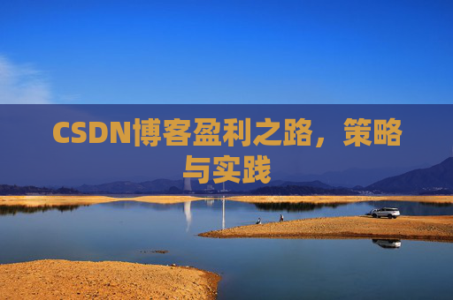 CSDN博客盈利之路，策略与实践
